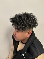 ヘアーアトリエルキナ(hair atelier LUCINA)&nbsp;ツイストスパイラルメンズパーマメンズカットフェード