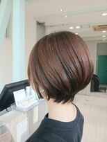 デイジー(Daisy)&nbsp;20代30代40代丸みショートボブ髪質改善縮毛矯正まとまり艶ツヤ＊