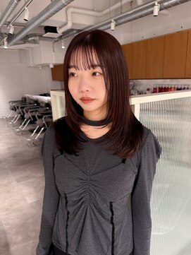 ブランコ 名古屋栄(BLANCO) 【 nao. style】春カラー ココアブラウン 暖色