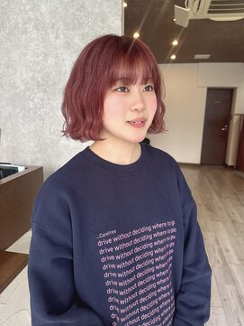 ミニム ヘアー(minim hair) 【minim×miku】ロングからボブにイメチェン