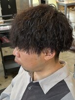 ルーメン 岐阜(ROOO MEN) メンズカット刈り上げマッシュツイストスパイラル