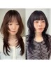 【ベーシック】カラー(リタッチ)+デザインカット  11000円→9000円