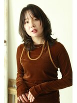 カナモロカ(CANAMO ROCA)&nbsp;似合わせ大人ミディアムレイヤー/モカブラウン