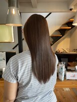 チェロ 中町(CHERO)&nbsp;★美髪ストレートヘア＃透明感カラー＃髪質改善＃艶髪＃美髪