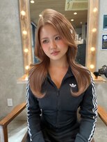 リエンス(RIENS)&nbsp;【RIENS】センター分け×艶ロング