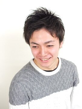 バーバーショップテト(barber shop tete) 個性が煌るメンズピンパーマスタイル!