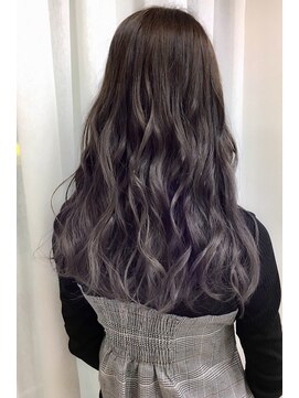 ルノン フィージュ(LUNON fieju) 【LUNON fieju】バイオレットシルバー×グラデーションカラー