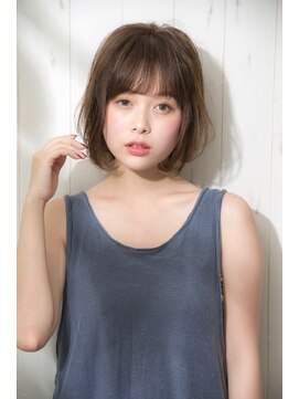 オレンジクラッカー(Orange Cracker) 【オレンジクラッカー】ひし形 小顔 ルーズ感が可愛いボブ