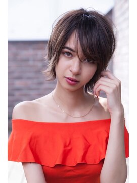 オースティン 錦糸町(AUSTIN) AUSTIN くせ毛風無造作カール×丸みショートボブミディ