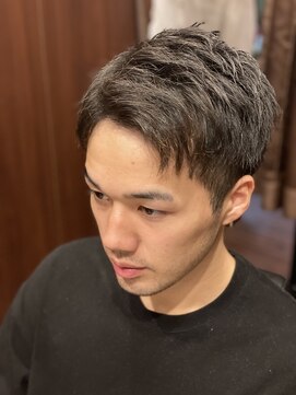 ヒロギンザ 田町店(HIRO GINZA) ツーブロアップバング