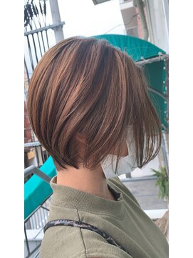 リンク LINK ヘアーサロン HAIRSALON ショートボブ