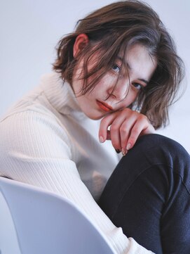 アグ ヘアー ハウル 三鷹台店(Agu hair howl) 《Agu hair》おしゃ感UP★ウエーブボブ