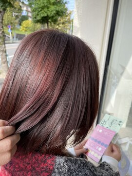ヴィフ ヘアー(vif hair) コーラルピンク