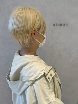 エメ バイ ヘアーポケット(aimer by hair pocket) *+aimerが叶える...ショート×髪質改善カラー*