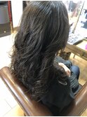 デジタルパーマ リバース巻き