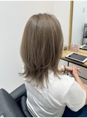 ハイライトで作る夏っぽベージュ