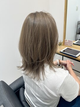 アリーナ 船橋日大前店(arena) ハイライトで作る夏っぽベージュ