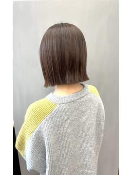 トップヘアー 中庄店(TOP HAIR fuapua) 切りっぱなしボブ【りり】