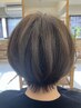 【髪に優しい！匂いもカット】カット＋ヘアカラーカラー(S)