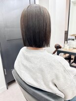 ネオリーブ クーロ(Neolive curro)&nbsp;小顔タッセルボブ×美髪[ぱつっとボブ/縮毛矯正/横浜韓国]