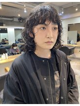 今はくせ毛を活かすパーマ技術、デザイン力が◎　【下北沢＿パーマ＿デジタルパーマ】