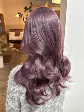 ヘアーデザインサロン スワッグ(Hair design salon SWAG) feminity ashpink