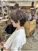 マッシュショート/ショートヘア/ショートカット