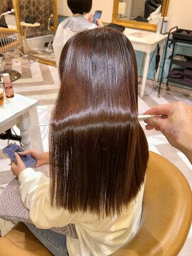 ロンドアベニール 北千住(Lond avenir) サラ艶美髪☆美髪ボブ/美髪縮毛矯正[北千住]