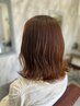 【平日限定】☆大人女性おすすめ☆カット＋温感カラー（ミディアムヘア用）