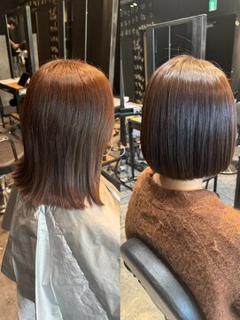 エノア 東京(ENORE) ボブ/ミディアム/ストレート/美髪/縮毛矯正/20代/30代/40代/50代