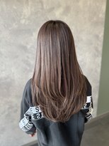 ザ ラブズ ラフズ ヘアー 本店(the loves laughs hair) ハイレイヤーロング/ショコラブラウン/韓国風レイヤー