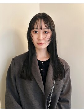 ユー(yew) レイヤーロング＋グレージュ　　kaho