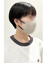 モリオフロムロンドン 松戸店(Morio from London)&nbsp;【松戸　アイダ】黒髪丸みショート　耳掛け簡単スタイリング