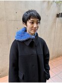 ベリーショートストレートもワックスで可愛く！