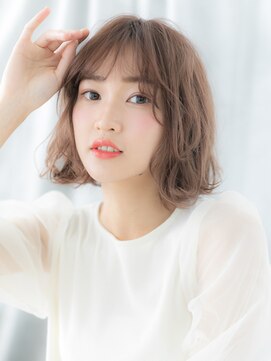 ドクターズ サロン ラブ(Dr's Salon LAB) ミルクティーピンク抜け感ワンカールミディアムq古河20代30代