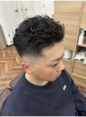 韓国マッシュスペインカールスパイキーショート〈理容室〉西川口