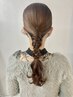 ヘアセット￥3900 #京都#アップスタイル#編みおろし#ヘアセット
