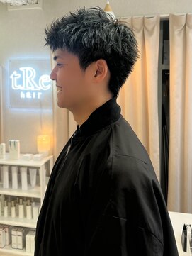 トレヘアー 京都 烏丸(tRe hair) スパイキーショート / MEN'S HAIR / メンズカット / メンズヘア