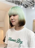 ◎ブロンドハイトーンカラーデザインカラーアンブレラカラー金髪