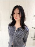 【TABOO Central】セミロングハッシュカット
