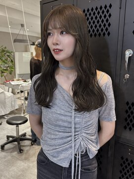 シキ(SIKI) 【ayana】夏映えする透け感Olive