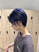 モリオフロムロンドン 大宮店(morio from London)&nbsp;【かほ】艶感ラベンダーブルー