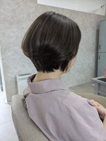 イルヘアーガーデン(illu hair GARDEN) 素敵な雰囲気になれるショートボブ×ブルーベージュ◇