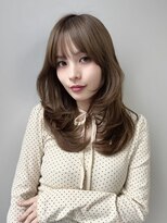 ジーナ 梅田(Zina)&nbsp;顔まわり/くびれ/レイヤーカット/髪質改善/大阪/【Zina梅田】