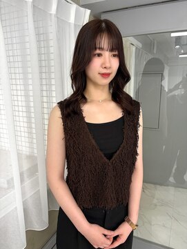 スウィープ(sweep) ブリーチなしでオリーブブラウン