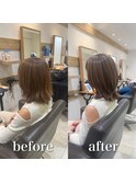 白髪ぼかし/脱白髪染め/30代40代50代【藤沢/藤沢駅】