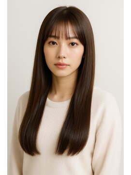 ラクヘアー 六本松店(rak hair) 艶やか美髪ストレート