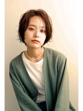 ヘアリゾート粋 ドゥオ 新宿南口店(dua) 大人女子/ボブ/抜け感ボブ/くせ毛風パーマ/ニュアンスボブ