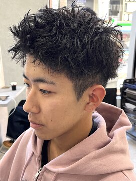 オゼル(OZEL) men's/MEN'S/メンズカット/メンズパーマ/郡山スパイキーショート