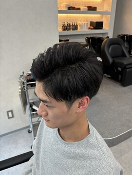 クム 横浜(qumu) メンズ × ショートスタイル【神永】